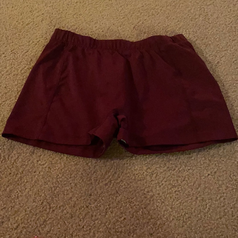 BCG squat shorts size med MAROON